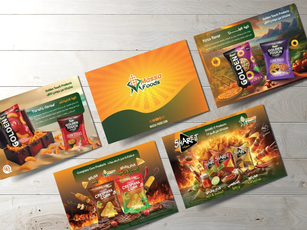 Massa Foods branding and digital marketing work by Kenania