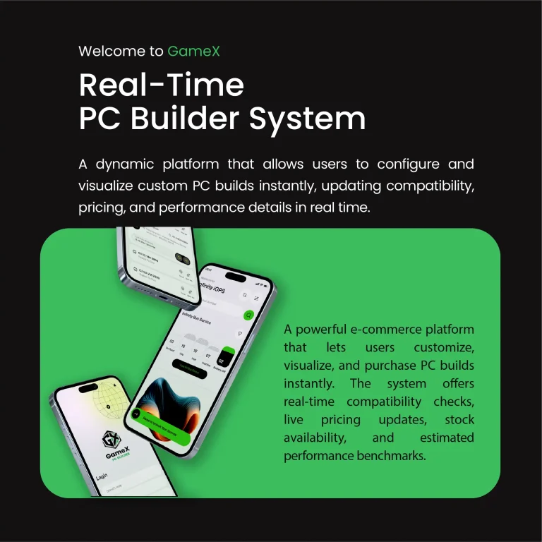PC Builder E-commerce UI/UX: Inside the GameX Configurator