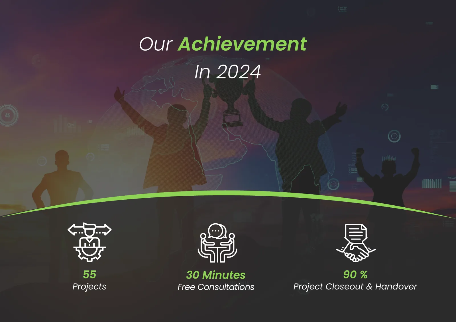 ERADATK company profile: achievements in 2024, 55 projects and 90% closeout